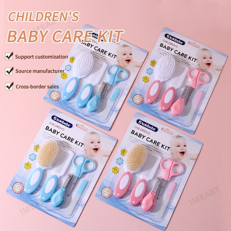 Hair Care Tips - IMBABY 5Pcs Newborn Baby Grooming Care
