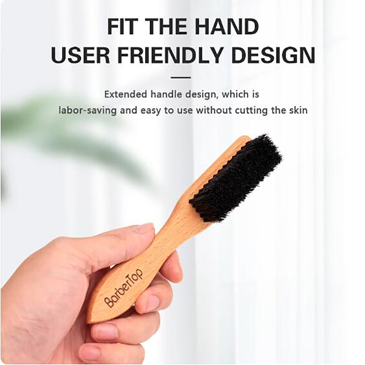 Barbershop Wooden Handle Boar  - đánh giá và giá Hair Care For Men