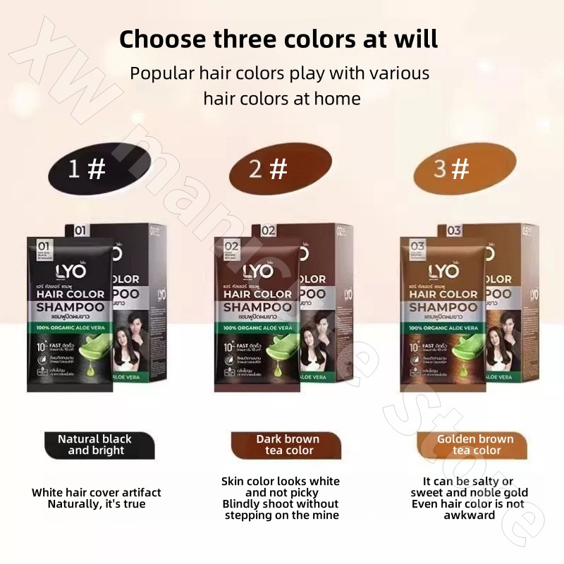 Thailand LYO Natural Plant Was - đánh giá và giá Hair Care Thailand