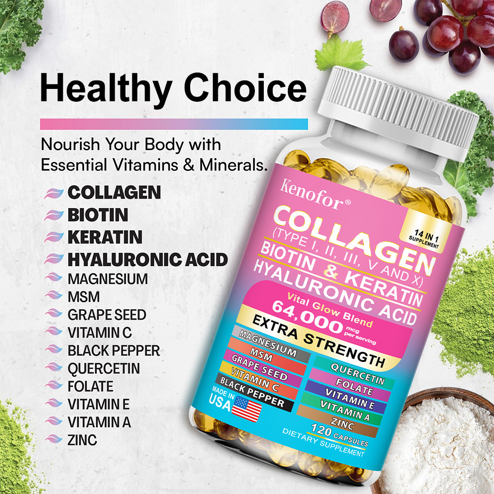 Complex Collagen Capsules, Bri - đánh giá và giá Hair Care Capsule