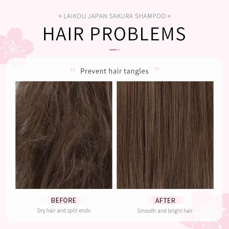 LAIKOU Japan Sakura  Shampoo R - đánh giá và giá Hair Care Dandruff
