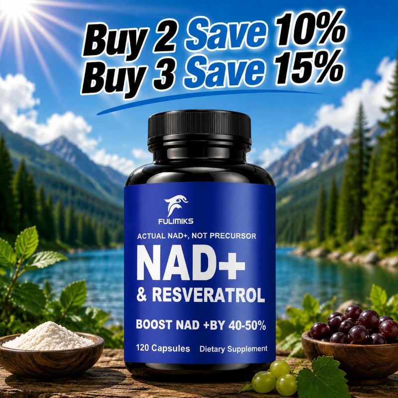 Premium NAD+ Supplement, with  - đánh giá và giá Hair Care Capsule