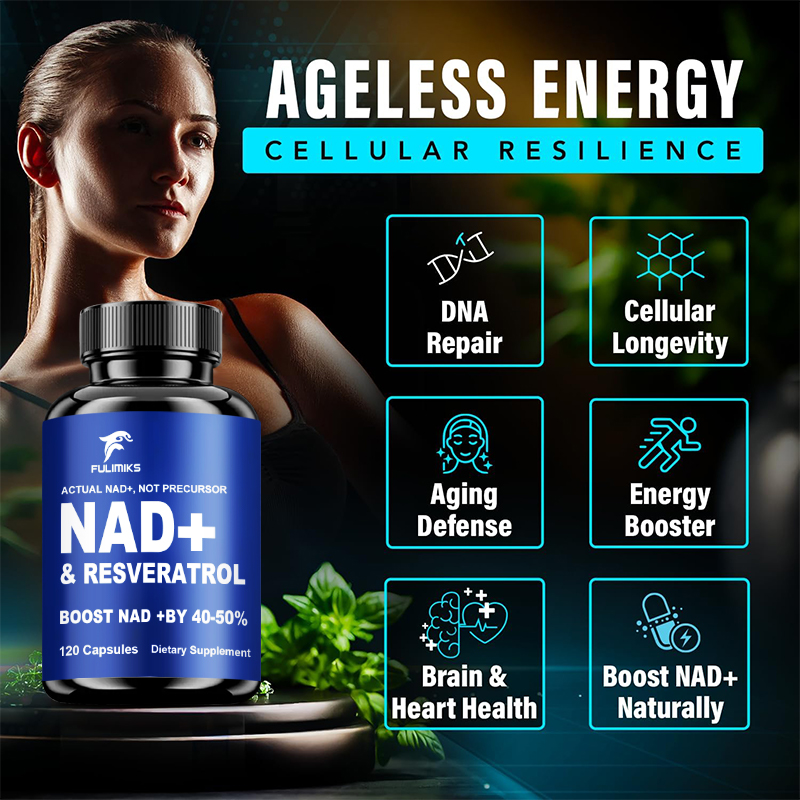 Premium NAD+ Supplement, with  - đánh giá và giá Hair Care Capsule