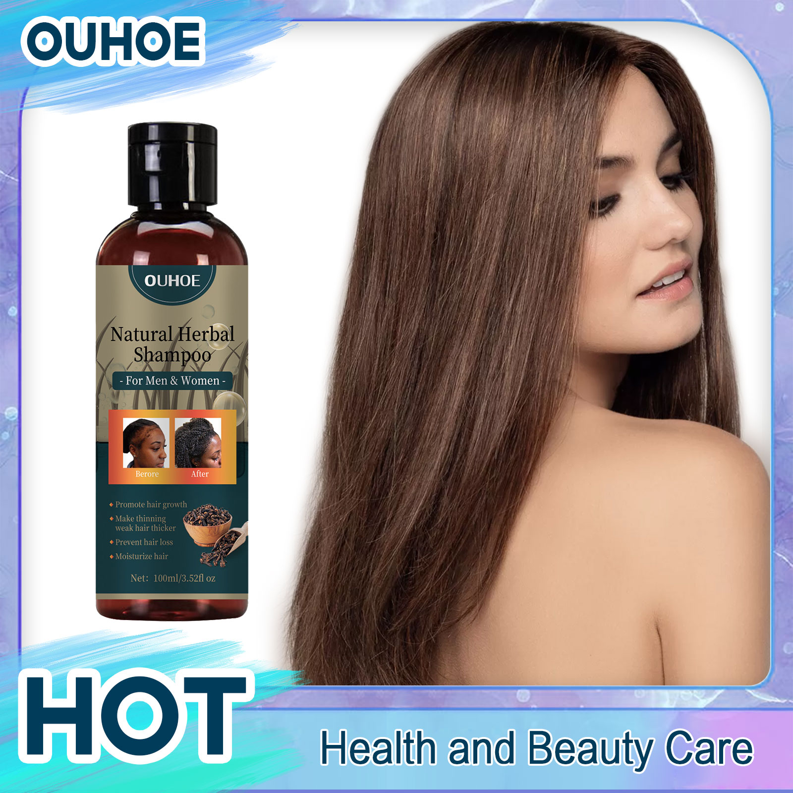 OUHOE Hair Growth Shampoo Anti - đánh giá và giá Hair Care Dandruff