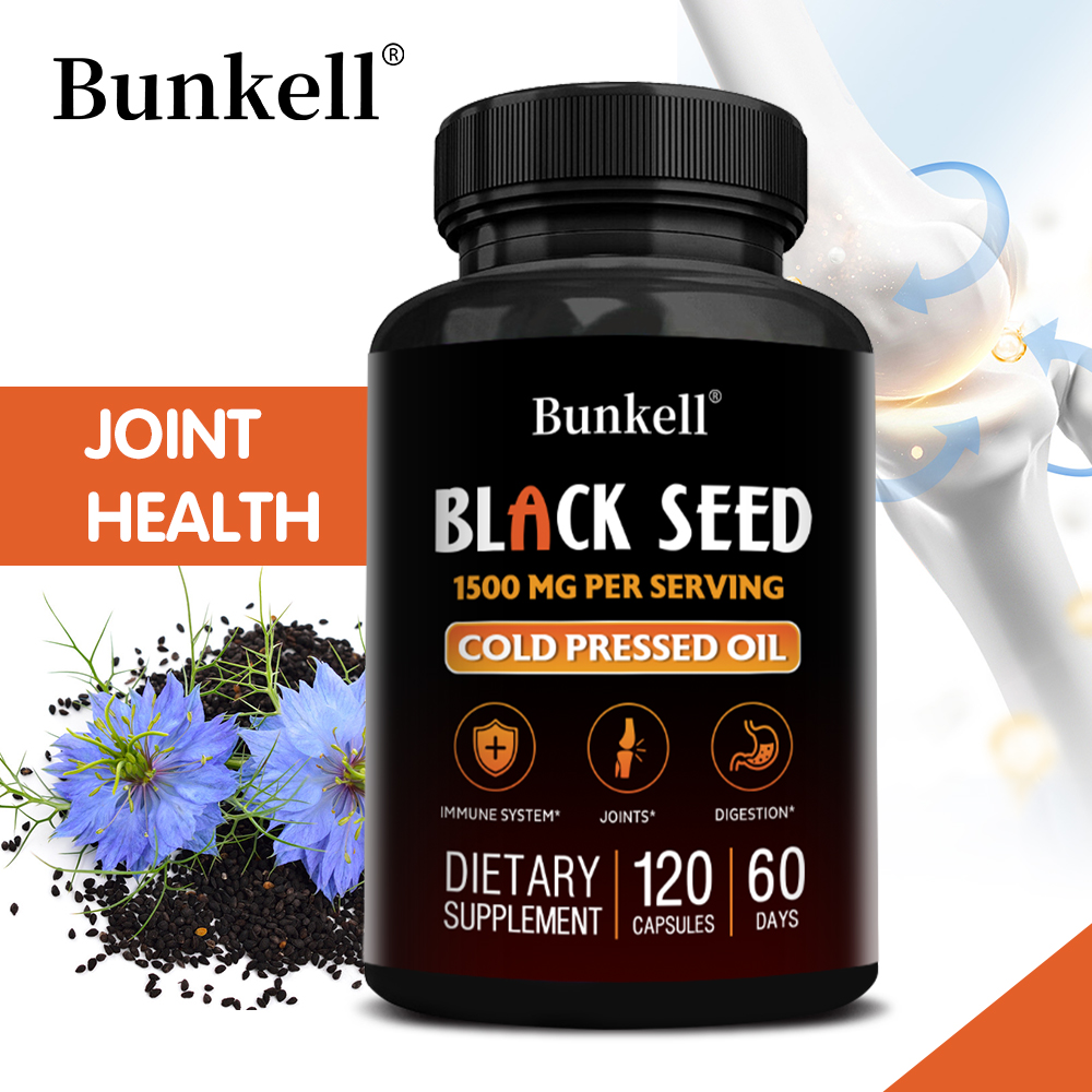 Black Seed Oil Capsules 1500mg - đánh giá và giá Hair Care Capsule