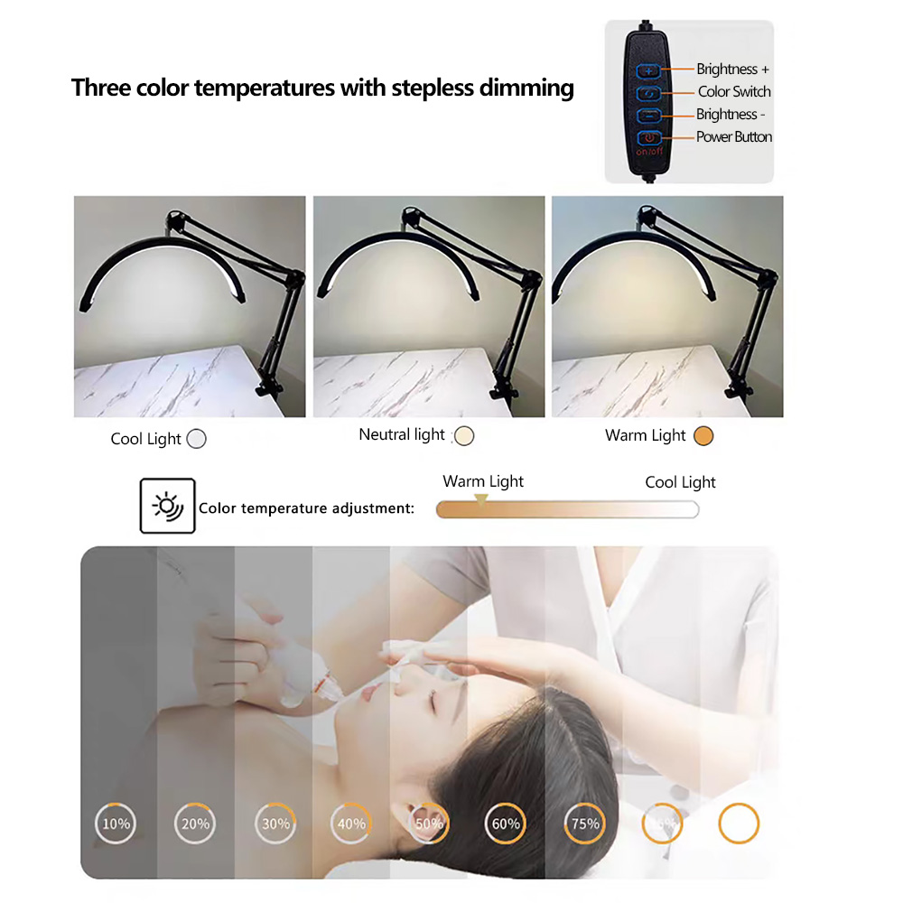 Clamp-on Fill Light Adjustable - đánh giá và giá Hair Care Salon