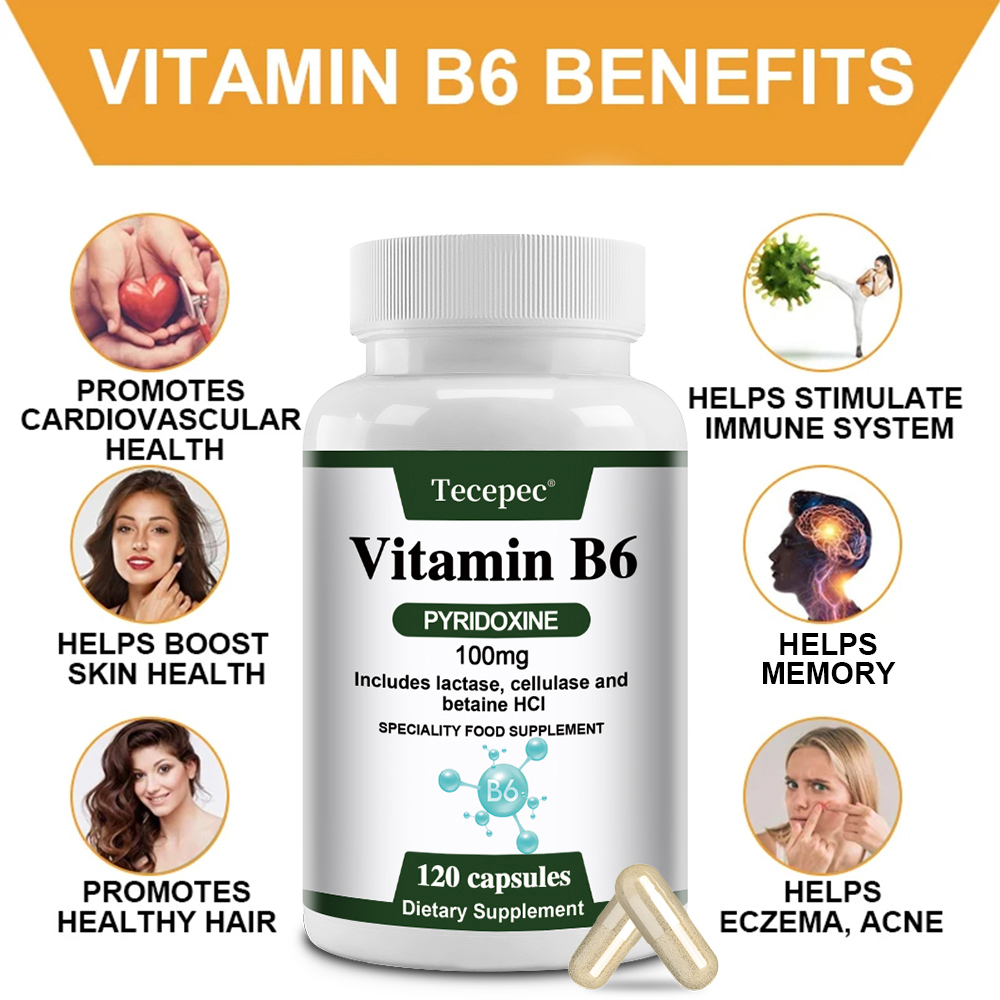 Vitamin B6 Capsules, Essential - đánh giá và giá Hair Care Capsule