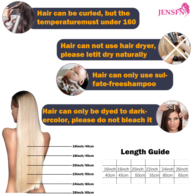JENSFN I Tip Hair Extensions 1 - đánh giá và giá Hair Care Tips