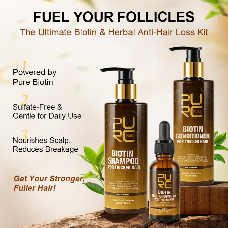 PURC Fast Hair Growth Products - đánh giá và giá Hair Care Essence Oil Spray