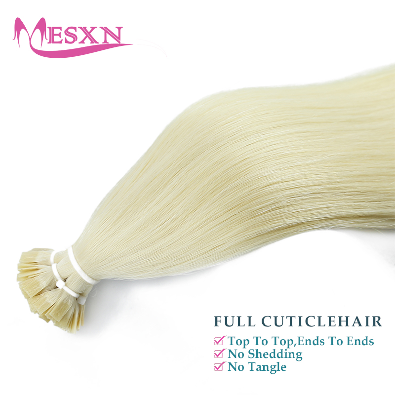 MESXN Flat Tip Hair Extensions - đánh giá và giá Hair Care Tips