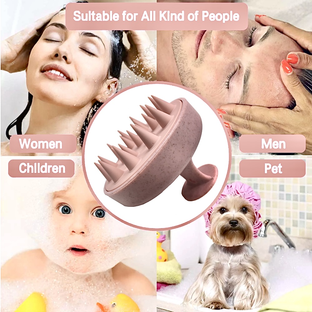 Wheat Straw Silicone Head Wash - đánh giá và giá Hair Care Dandruff
