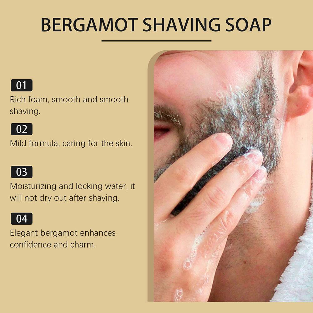 Bergamot Shaving Soap for Men  - đánh giá và giá Hair Care For Men