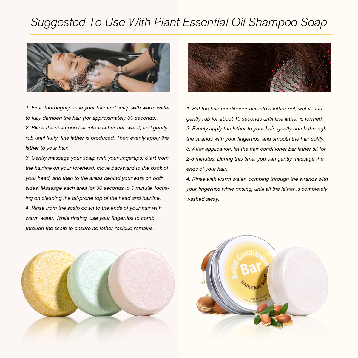 Plant Essential Oil Hair Condi - đánh giá và giá Hair Care Salon