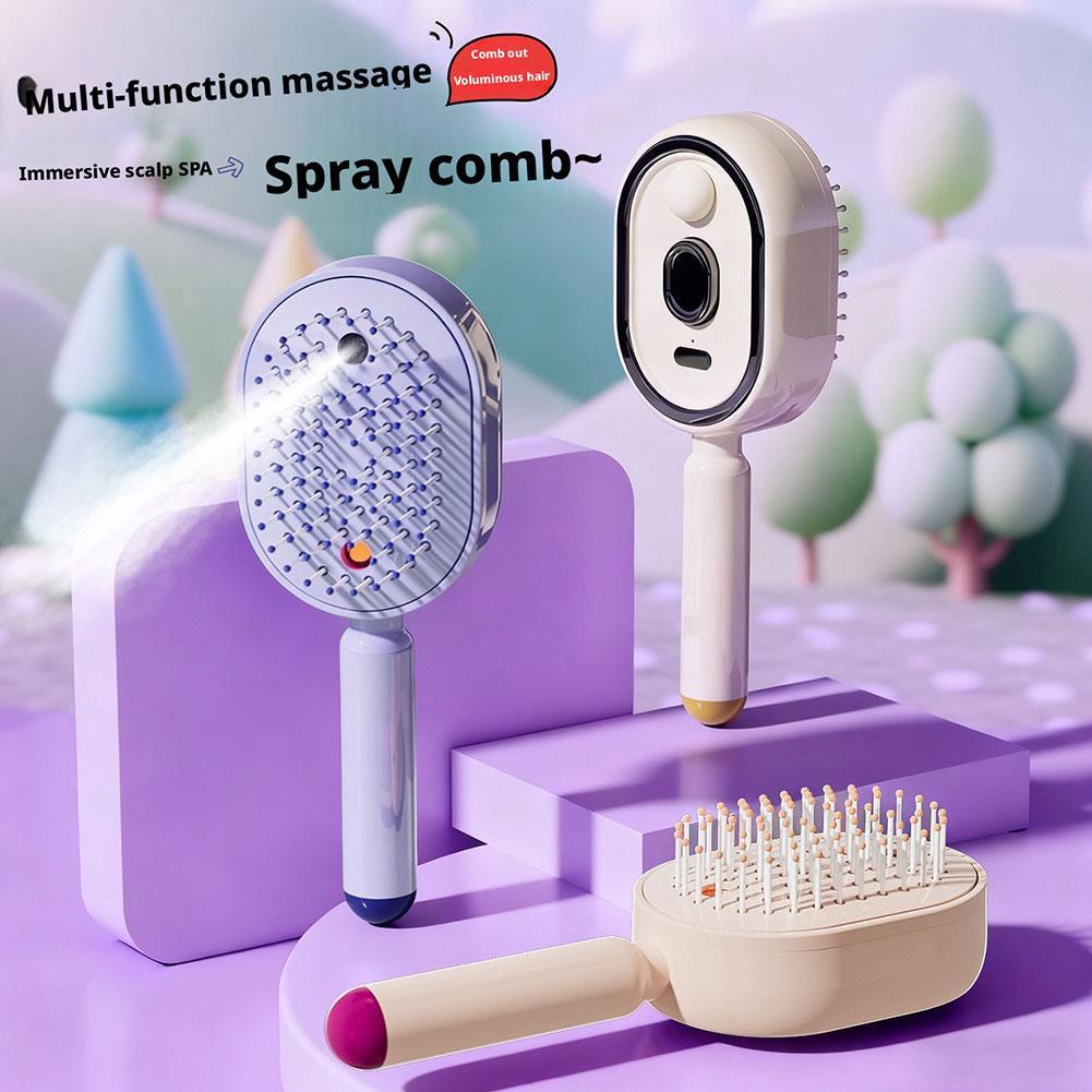 Multi Functional Massage Comb  - đánh giá và giá Hair Care Essence Oil Spray
