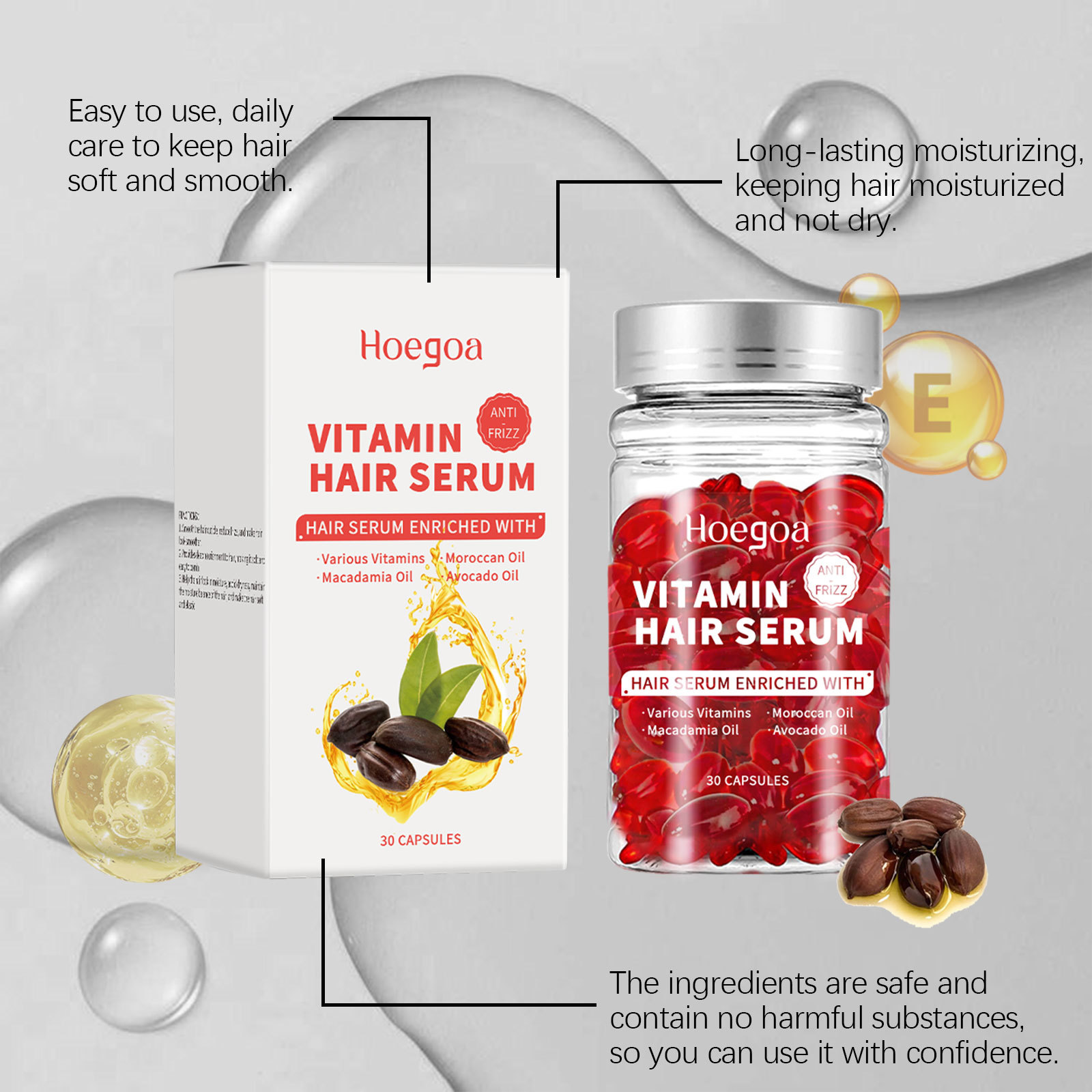 Vitamin Hair Care Serum Capsul - đánh giá và giá Hair Care Capsule