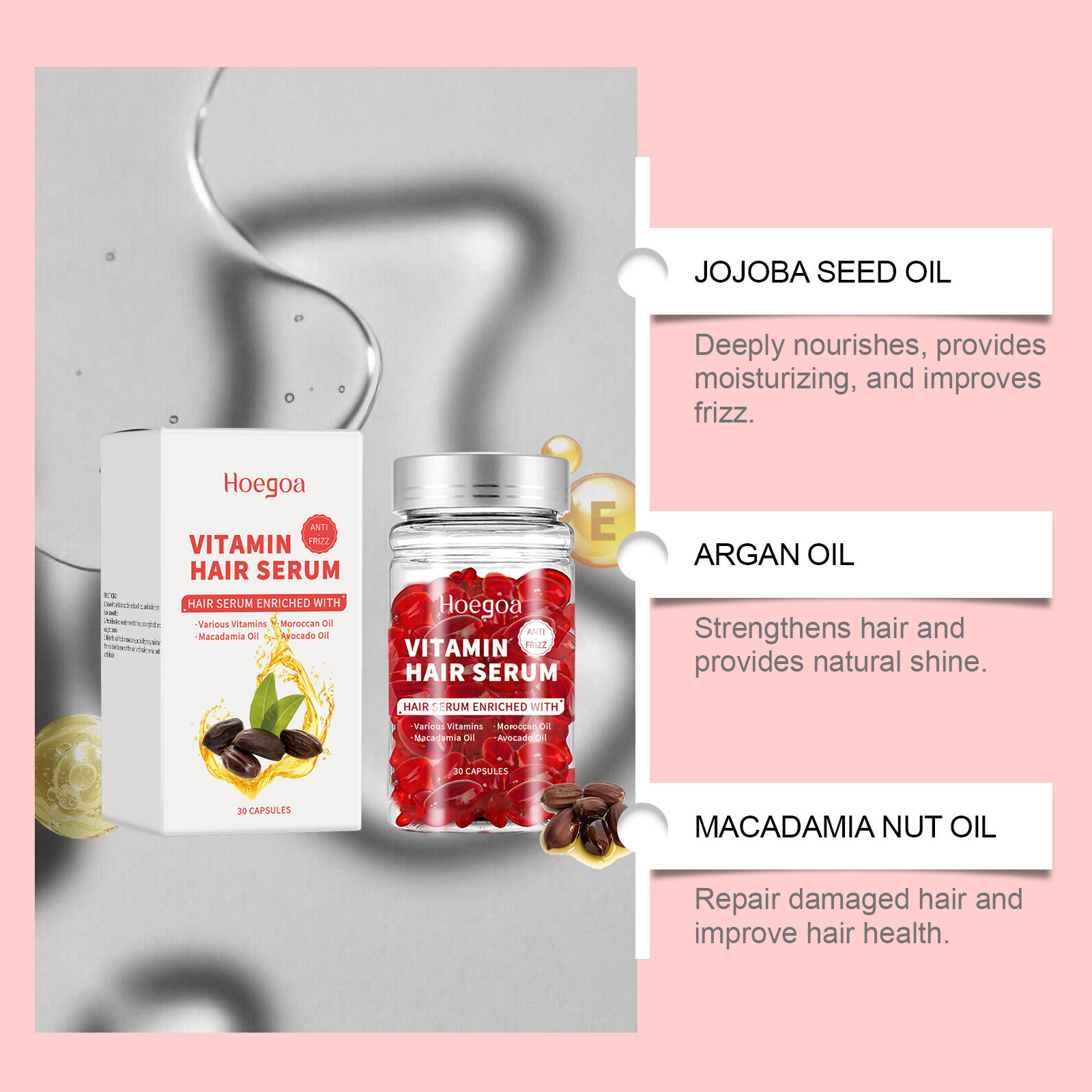 Vitamin Hair Care Serum Capsul - đánh giá và giá Hair Care Capsule