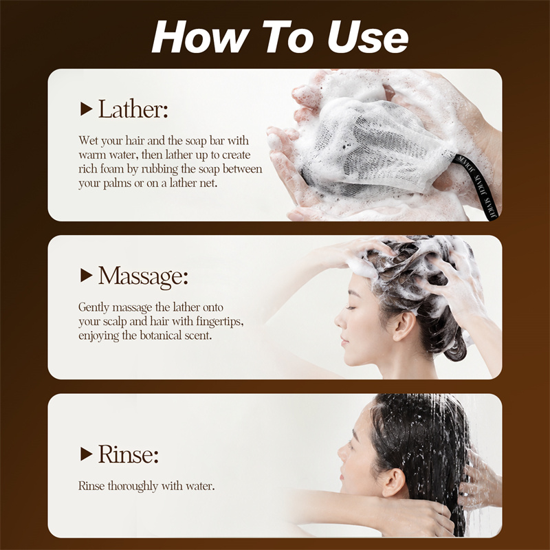 Black Hair Soap Natural Shampo - đánh giá và giá Hair Care Dandruff