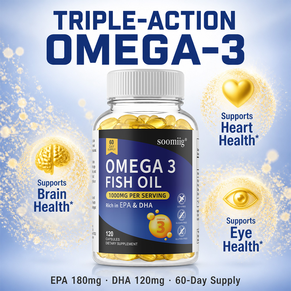 Deep Sea Omega 3 Fish Oil Soft - đánh giá và giá Hair Care Capsule
