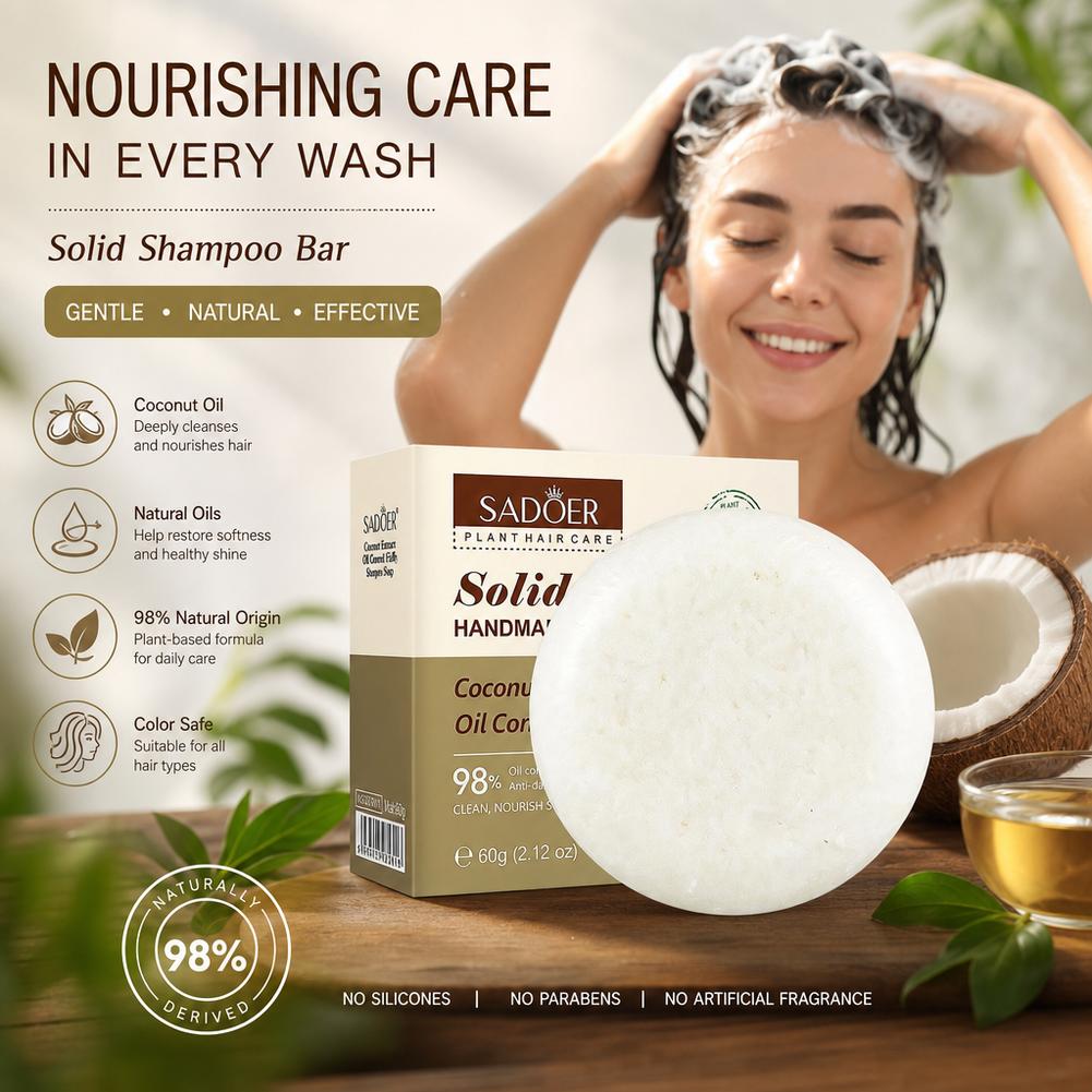 Natural Coconut Shampoo Bar fo - đánh giá và giá Hair Care Dandruff